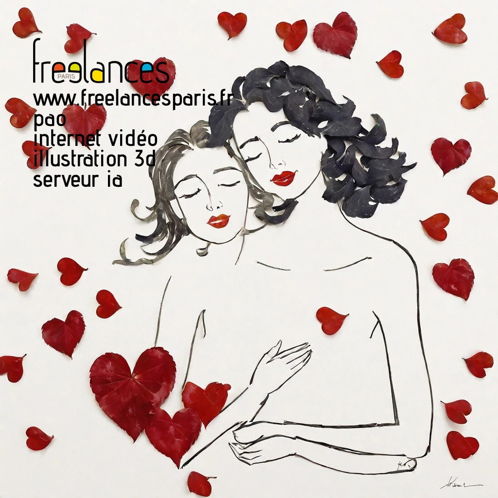 Pao mise en page internet vidéo illustration 3d serveur IA générative AI freelance paris studio de création magazines yryhlfm0